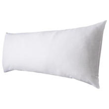 Protecteur de housse de coussin long corps blanc non zippé 20 x 54